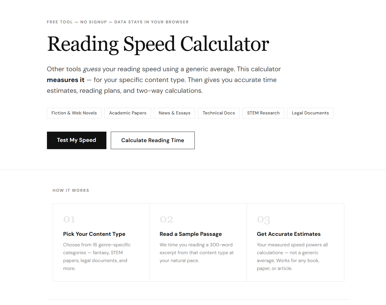 MyReadingSpeed gallery image