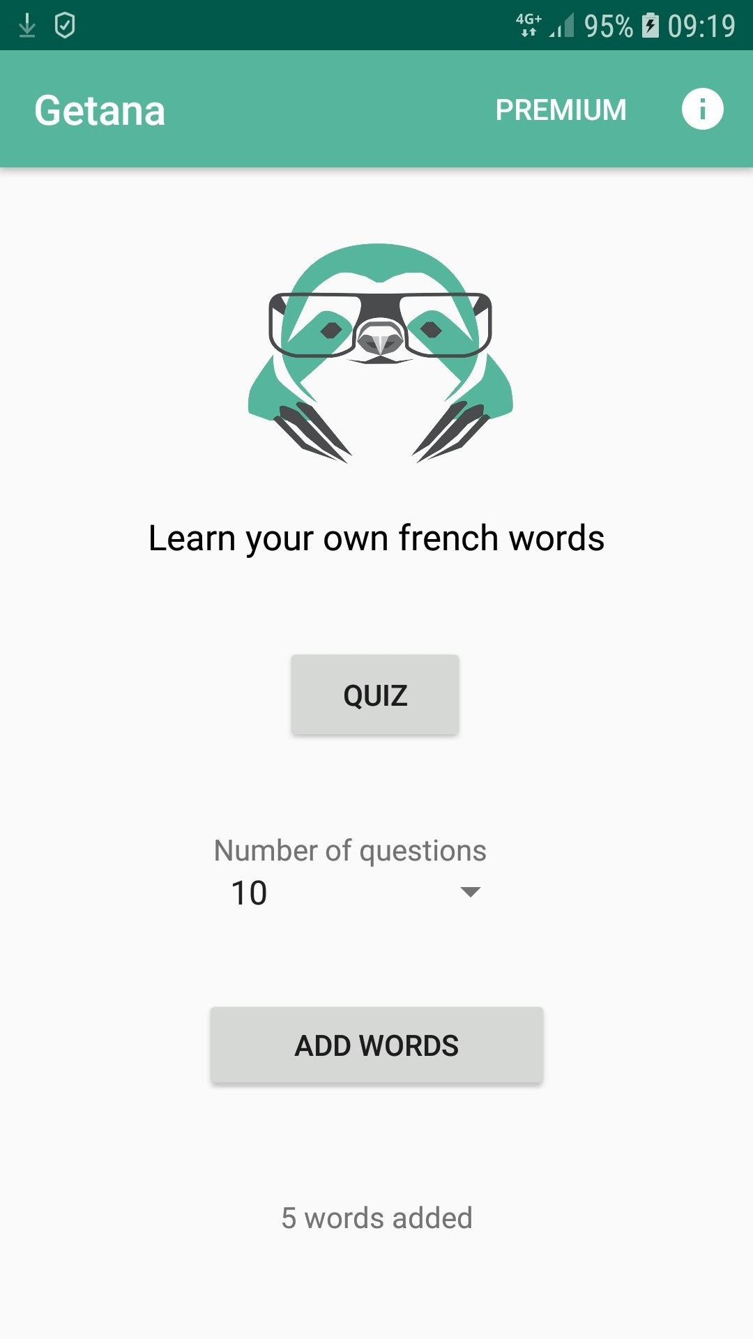 Getana - Learn your list of words gallery image