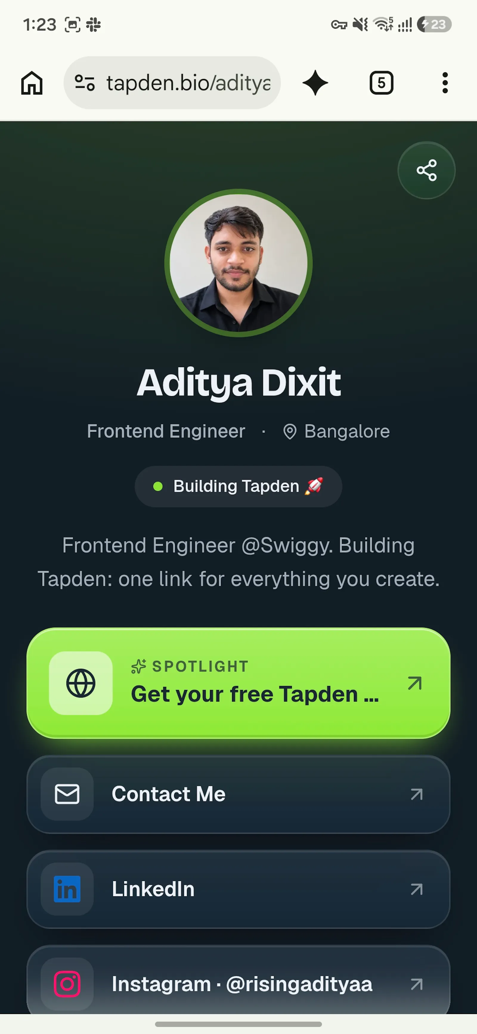 Tapden screenshot 2