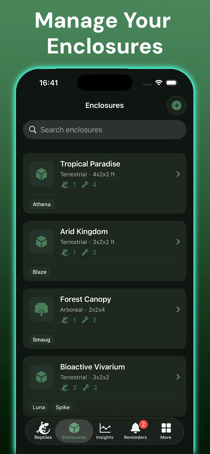 Exotic Reptile Care screenshot 3