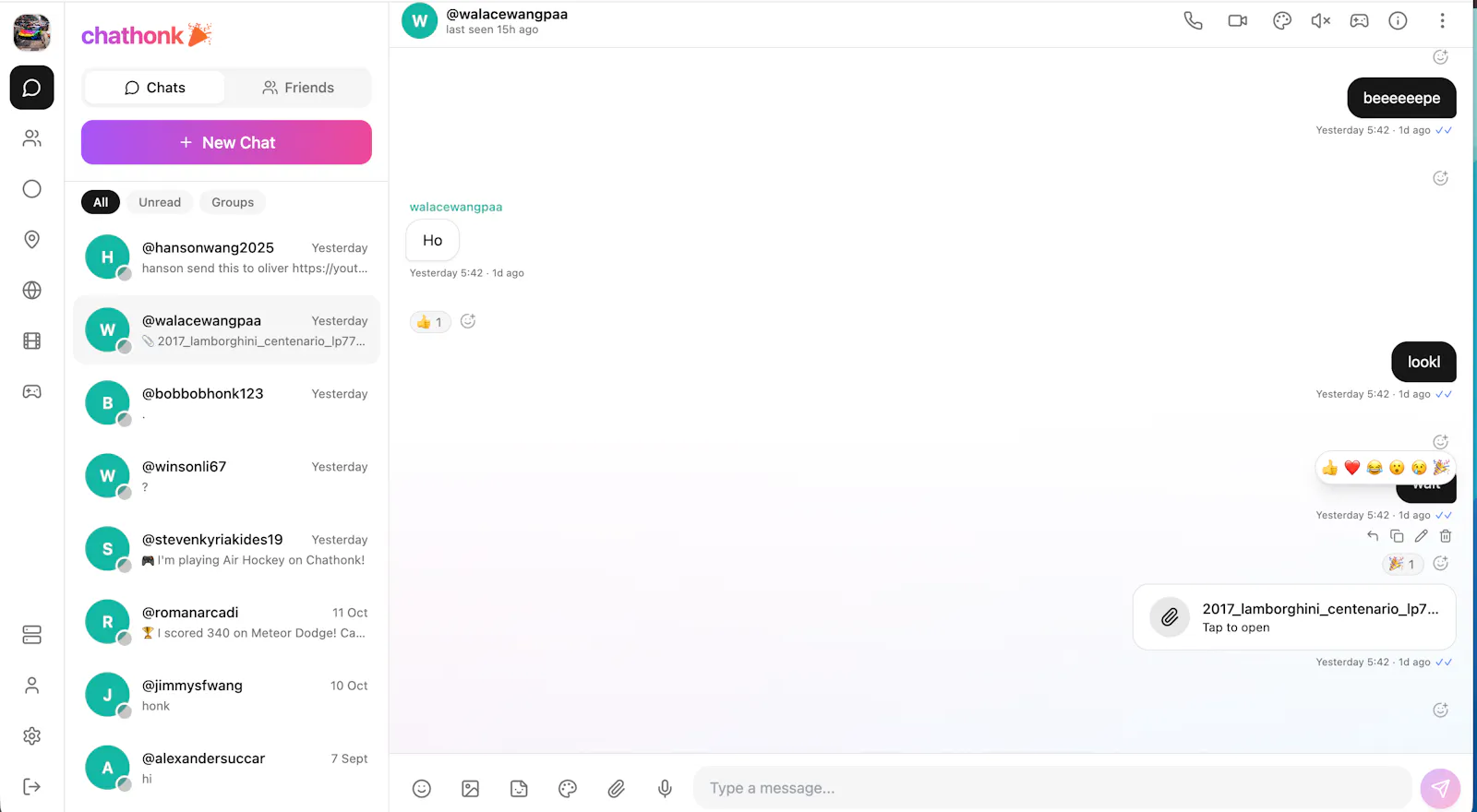 Chathonk screenshot 3