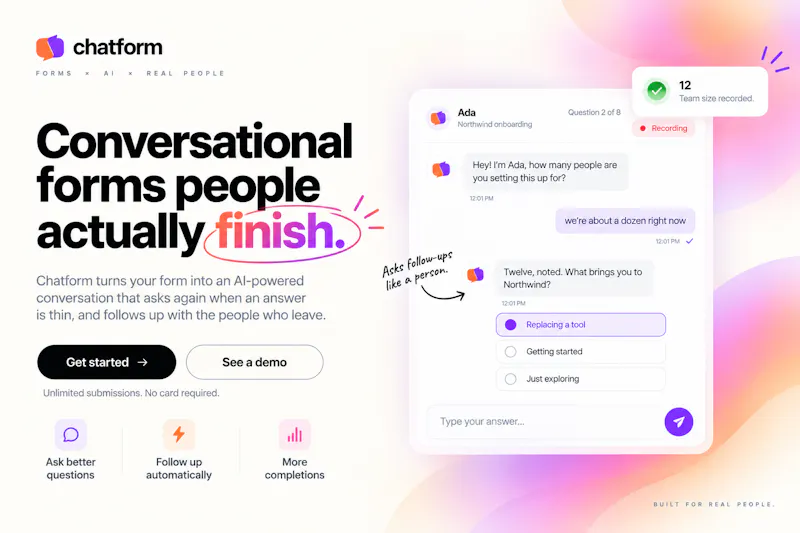 chatform screenshot 2