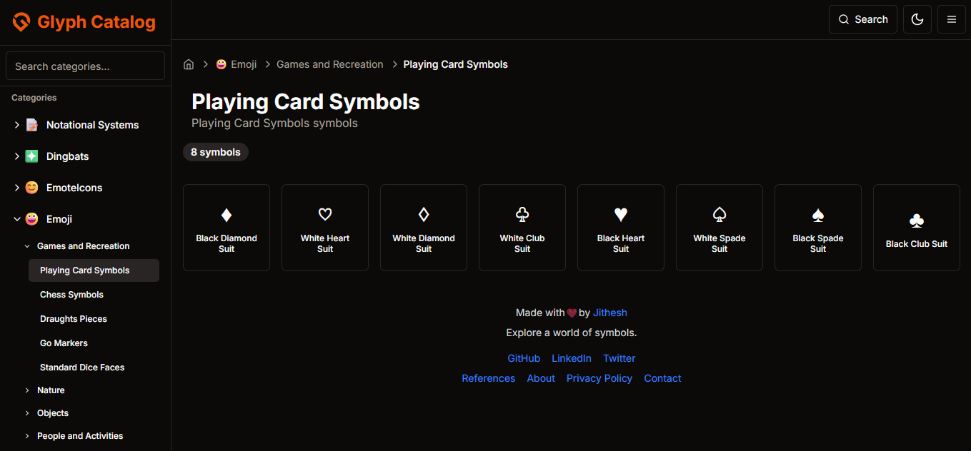 Glyph Catalog - Screenshot 5 preview