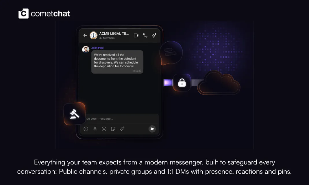 CometChat Air gallery image