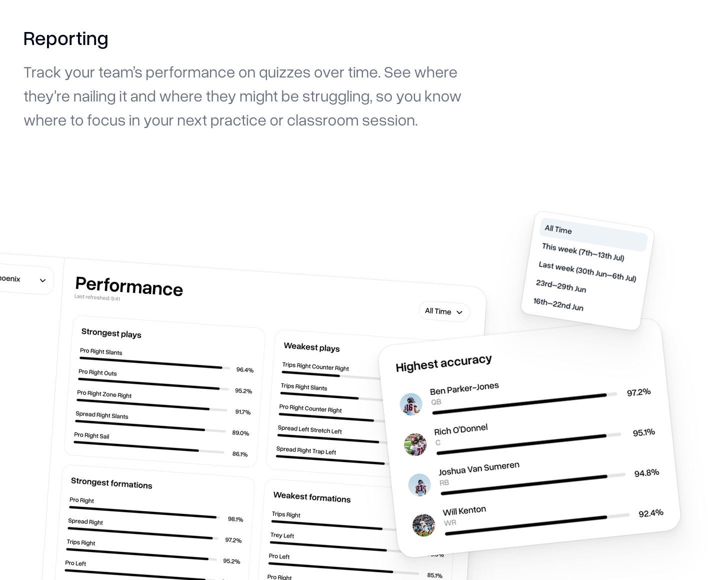 Mídia 8 de Play Designer Pro - Turn your football playbook into Duolingo-style quizzes