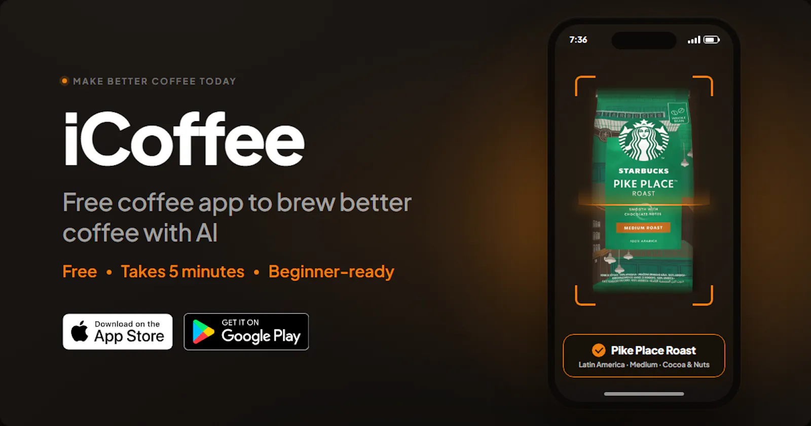 iCoffee screenshot 1
