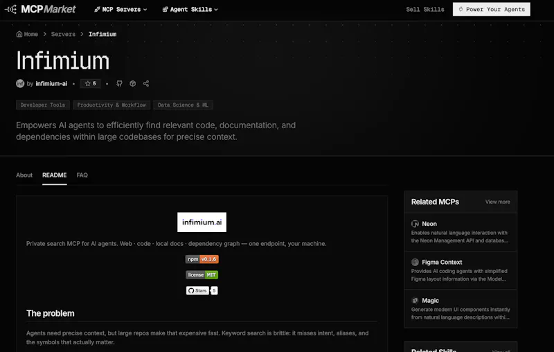 Infimium screenshot 2