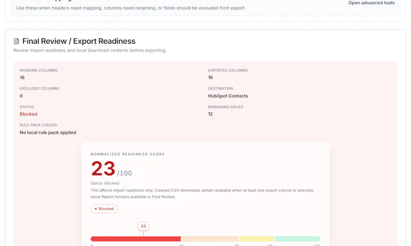 ReadyCSV screenshot 4