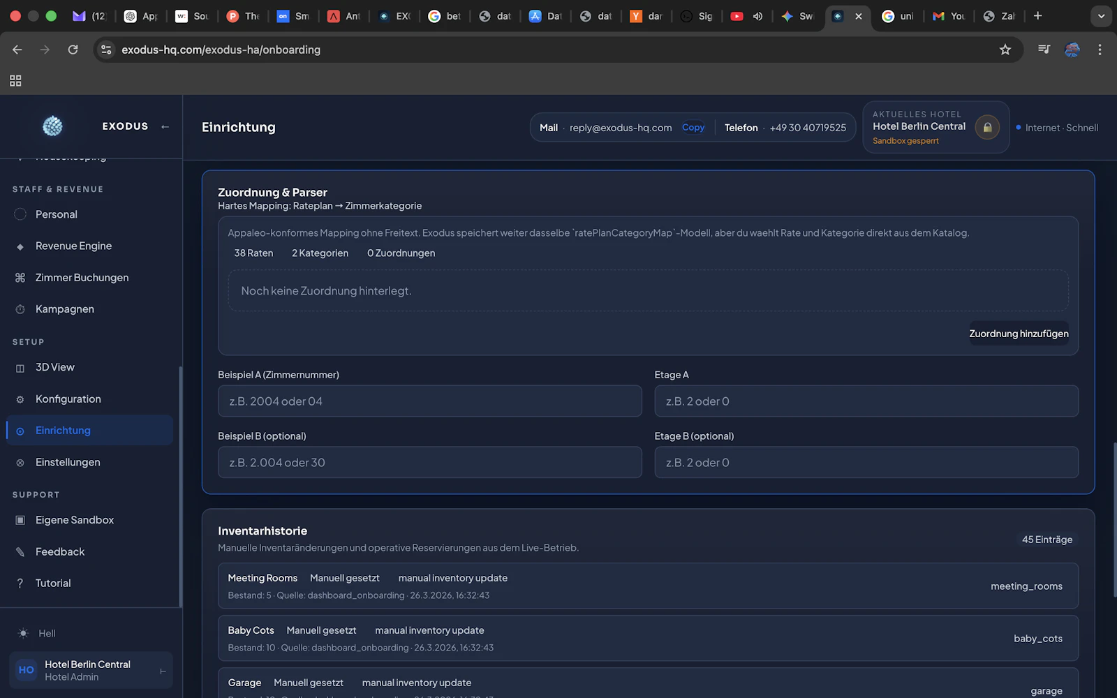 EXODUS Hotel Intelligence screenshot 16