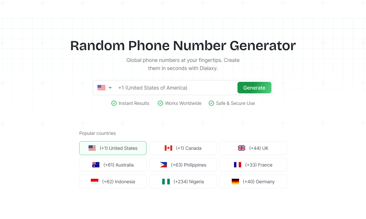 Média Nombir - Votre générateur de numéros de téléphone mondial 2