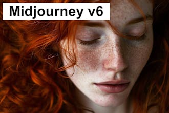 شعار Midjourney V6 - تطبيق AI متقدم لتحويل النص إلى صورة