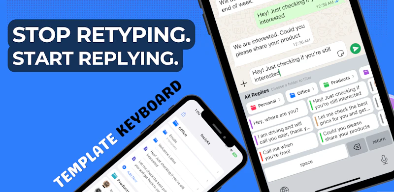 ReplyKit - Template Keyboard screenshot 2