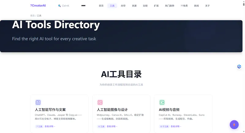 CreatorDir - AI Tools Directory screenshot 5
