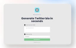 Twitter Bio Generator media 2