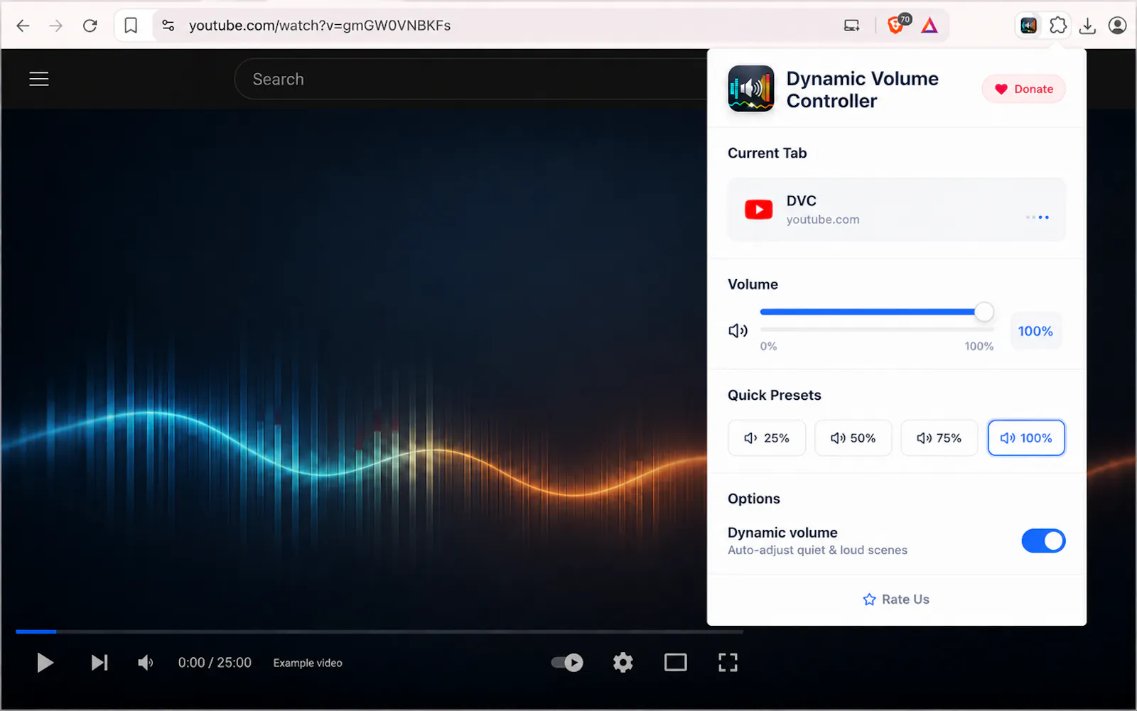 Dynamic Volume Controller screenshot 2