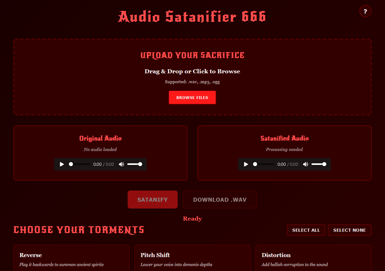 Satanfier Audio 666 media 3