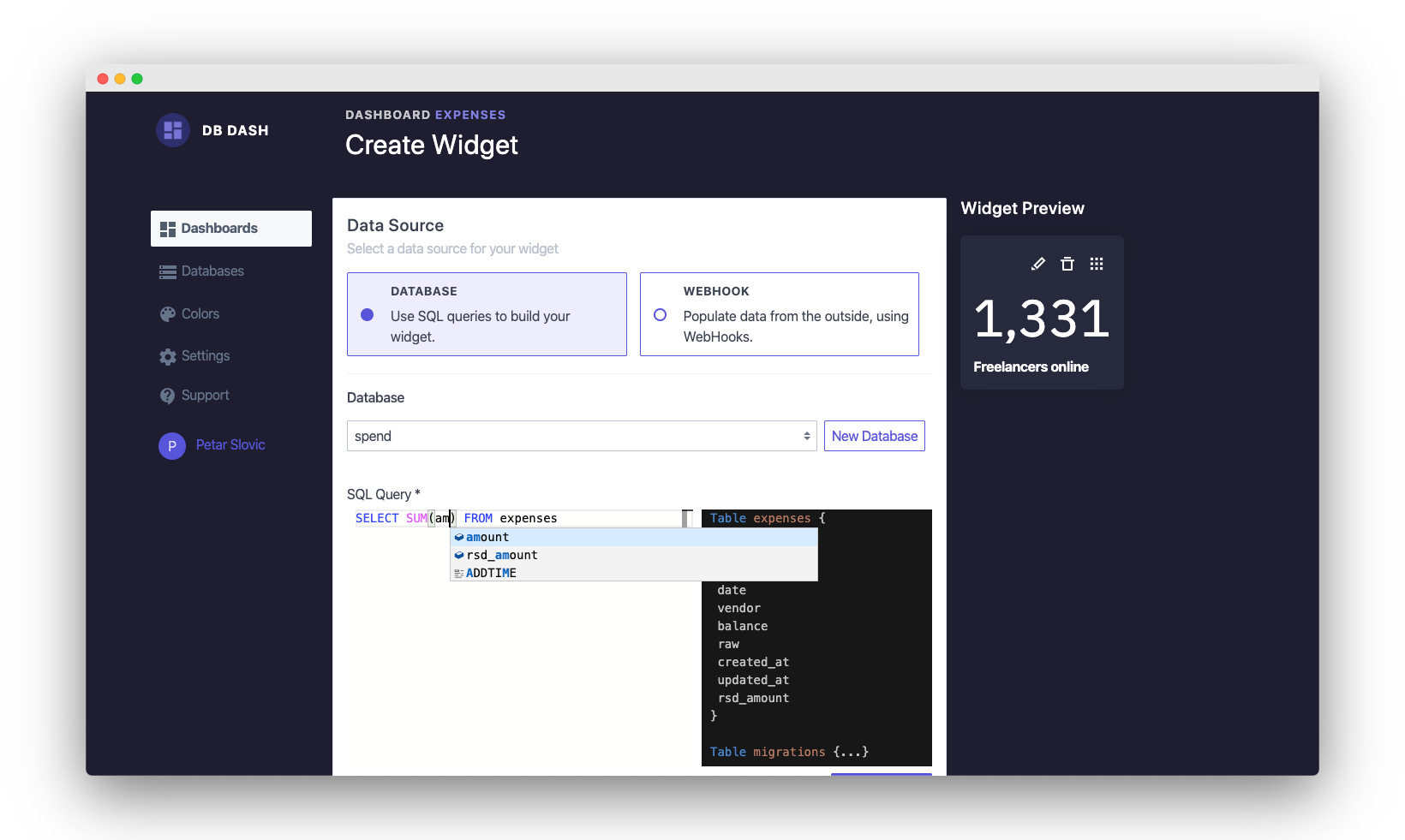 DB Dash gallery image