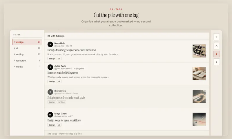 Noya — Read Your X Bookmarks screenshot 3