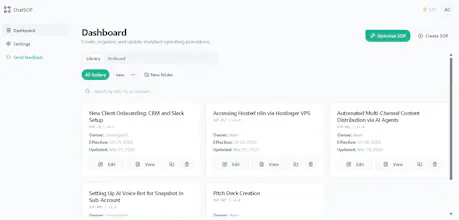 ChatSOP gallery image