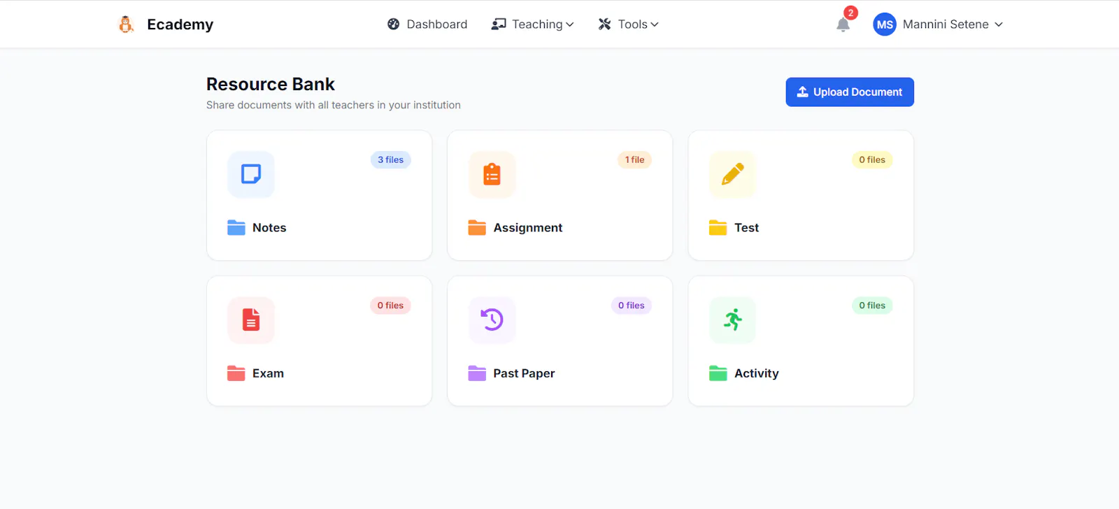 Ecademy screenshot 2