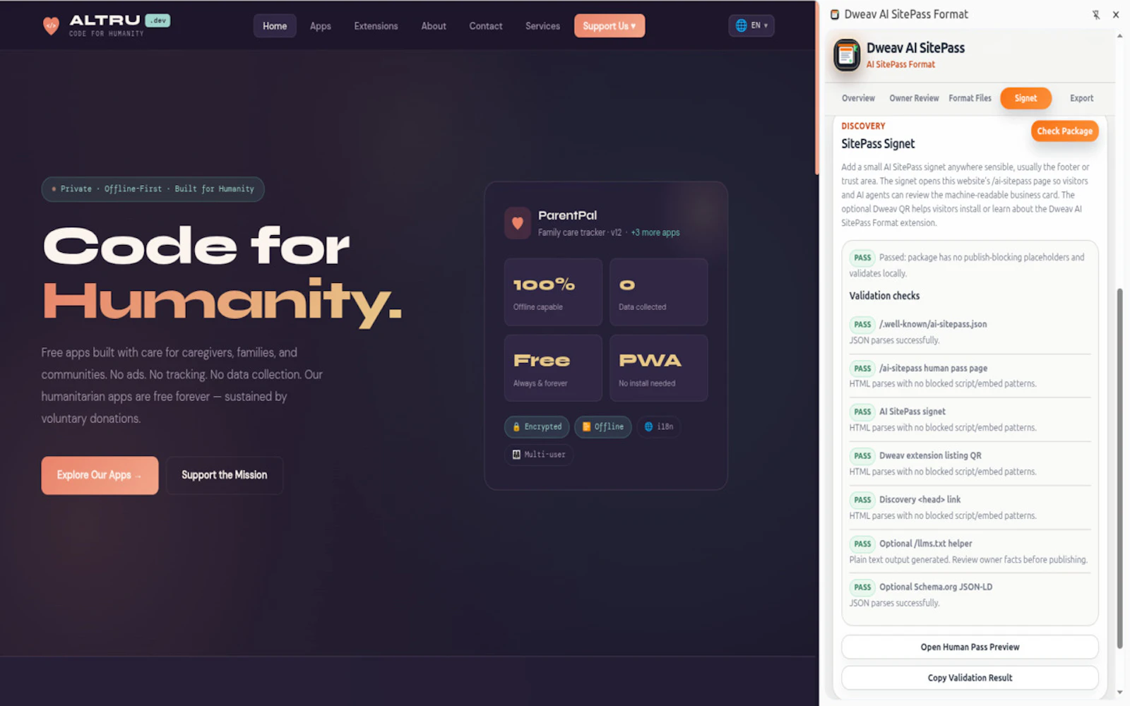 Dweav AI SitePass screenshot 3