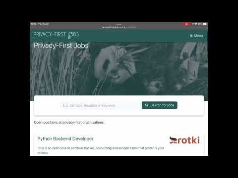 Privacy-First Jobs gallery image