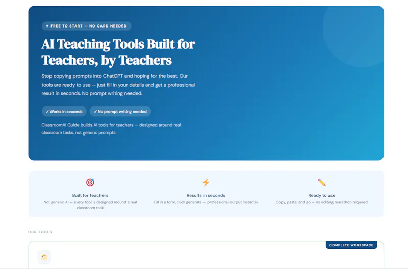 Classroom AI Guide screenshot 4