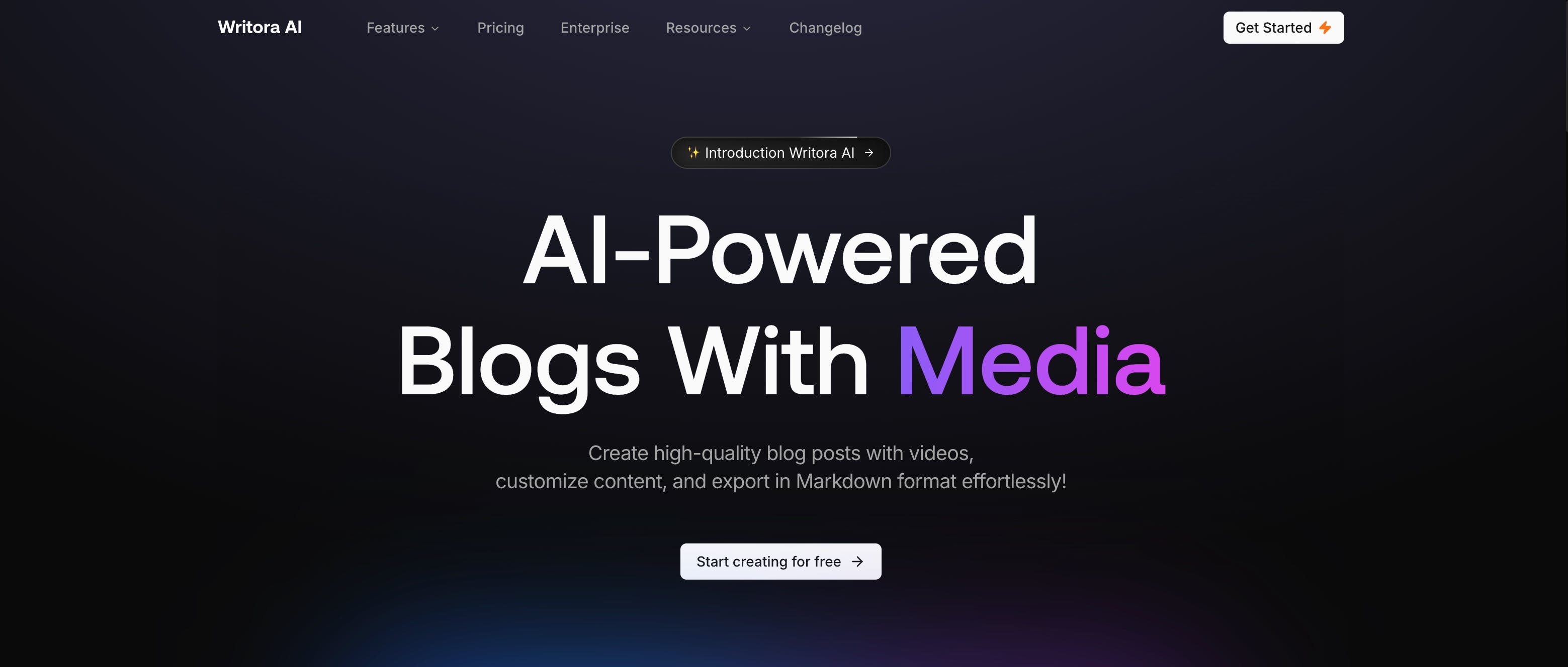 Writora AI media 1