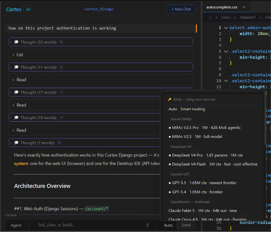 Cortex — AI IDE for developers 截图 2