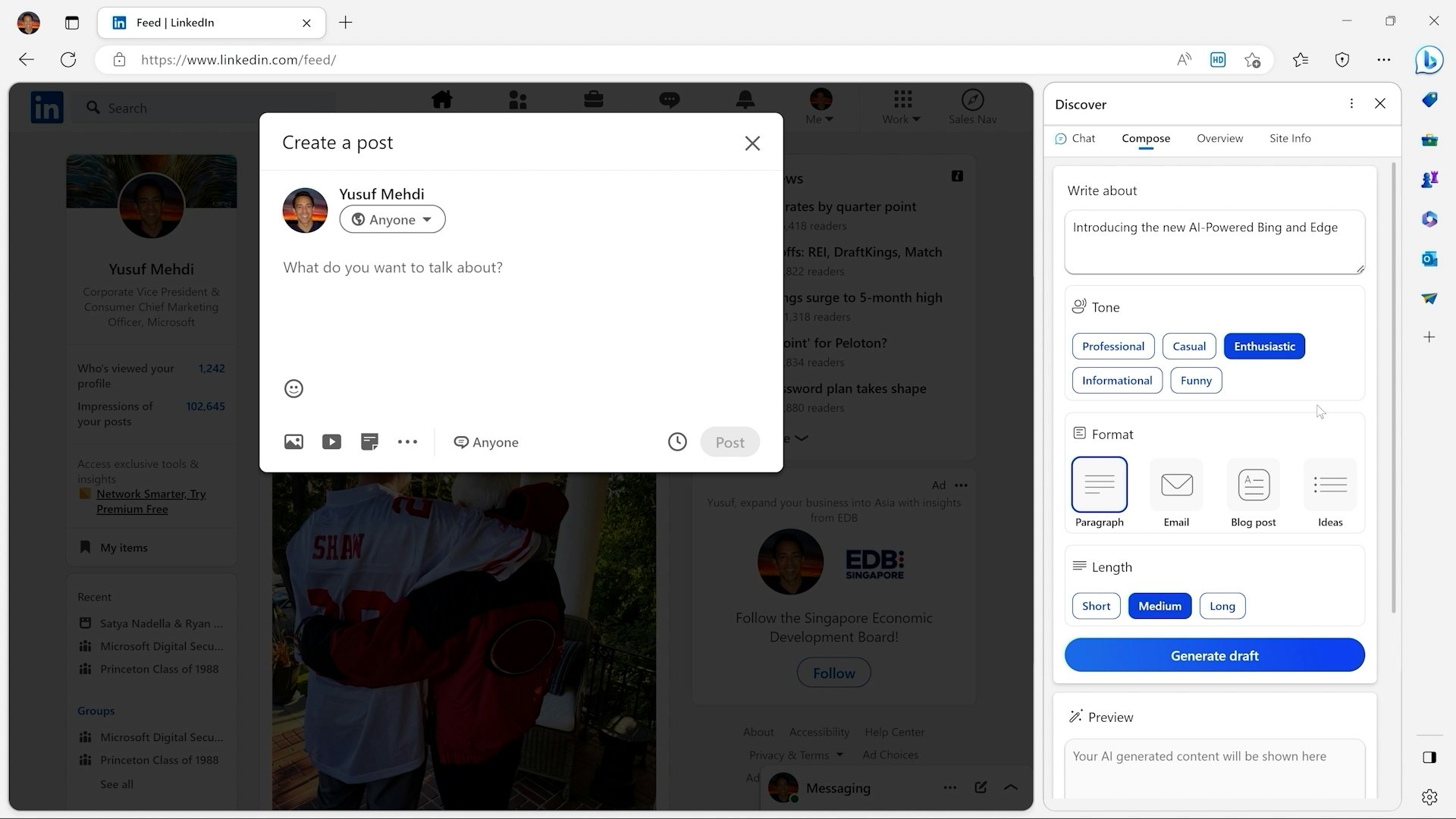 Microsoft Bing AI media 2