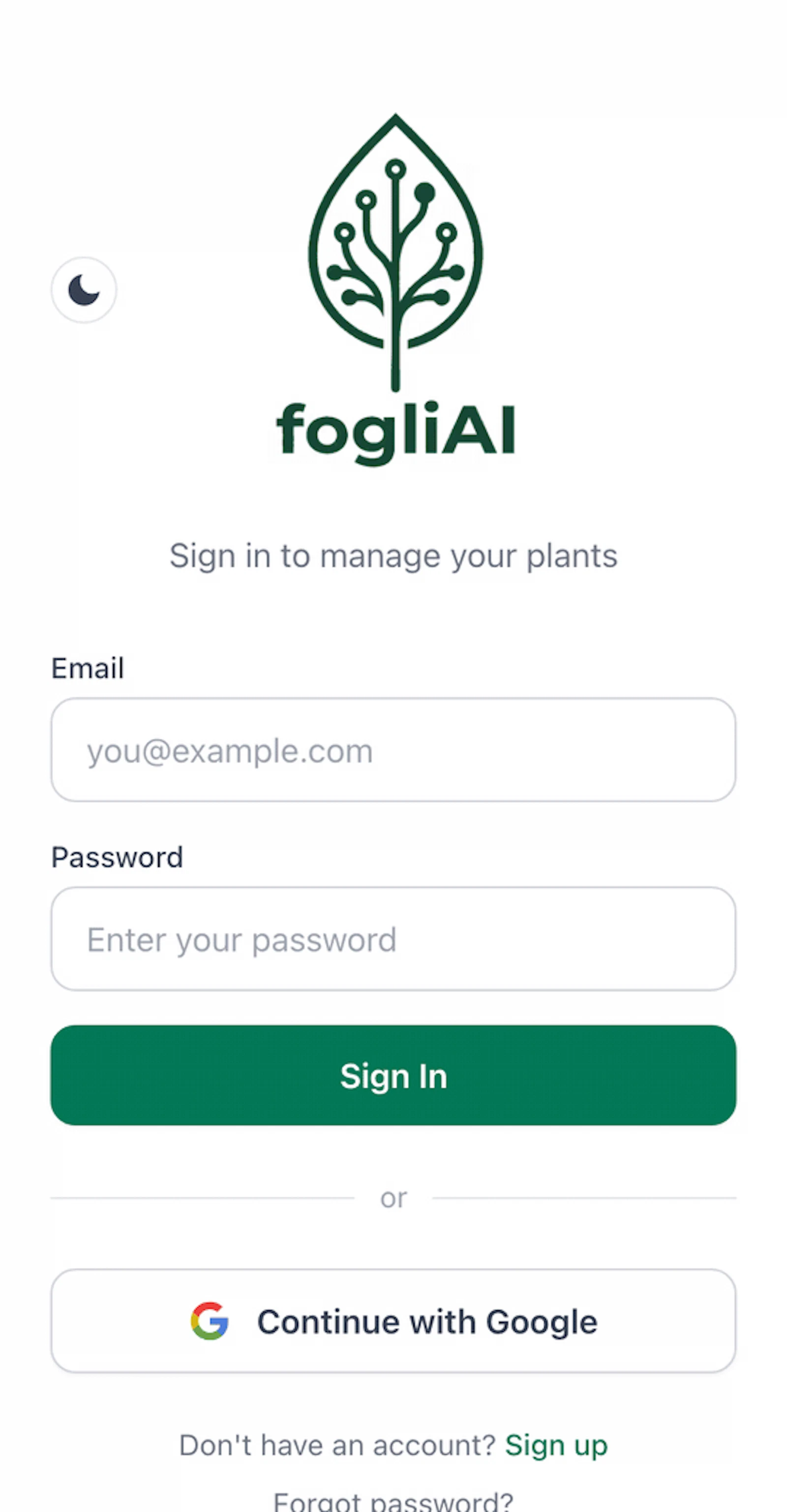 FogliAI screenshot 1