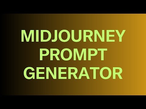 Midjourney Unlimited Prompt Generator gallery image