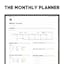 The Monthly Planner | Notion Template