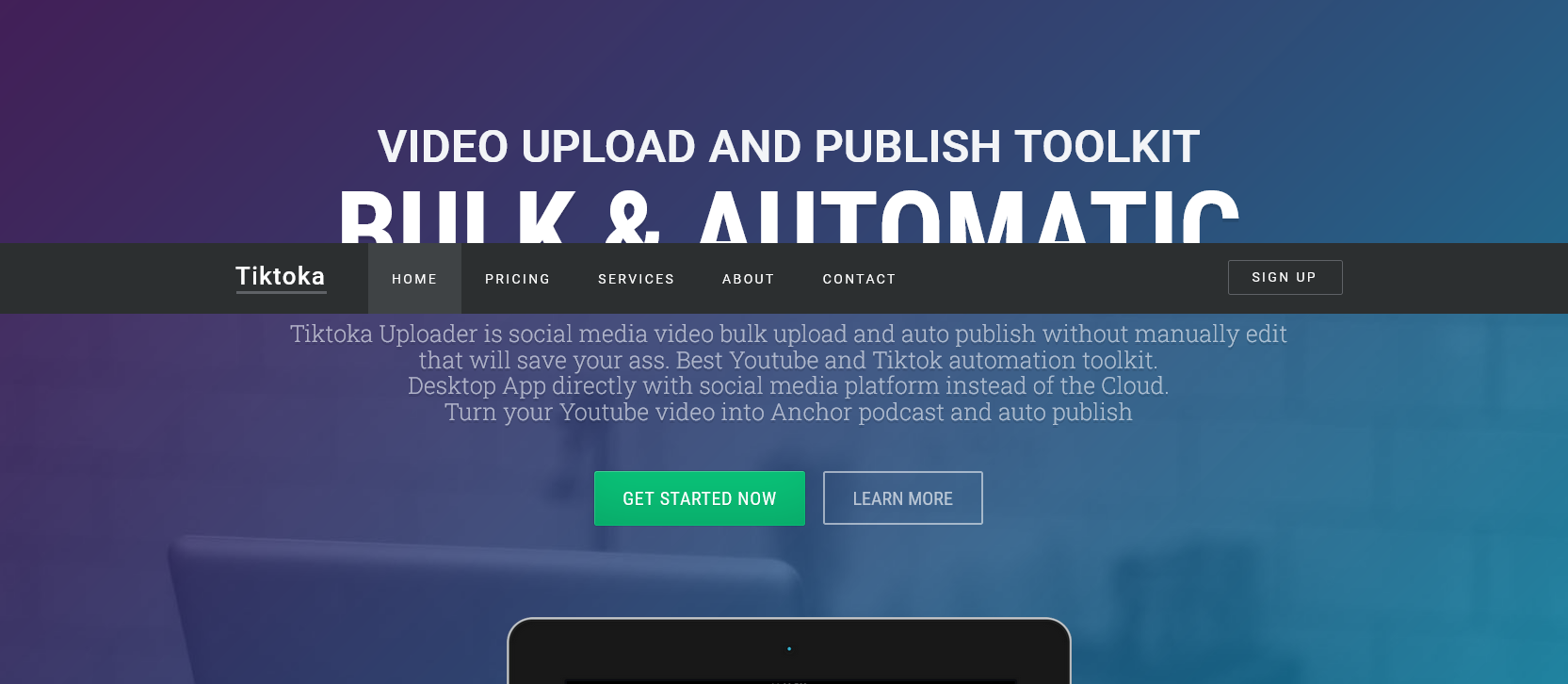 Tiktoka Studio - 社交媒体视频的所有桌面工具箱中的一个媒体2
