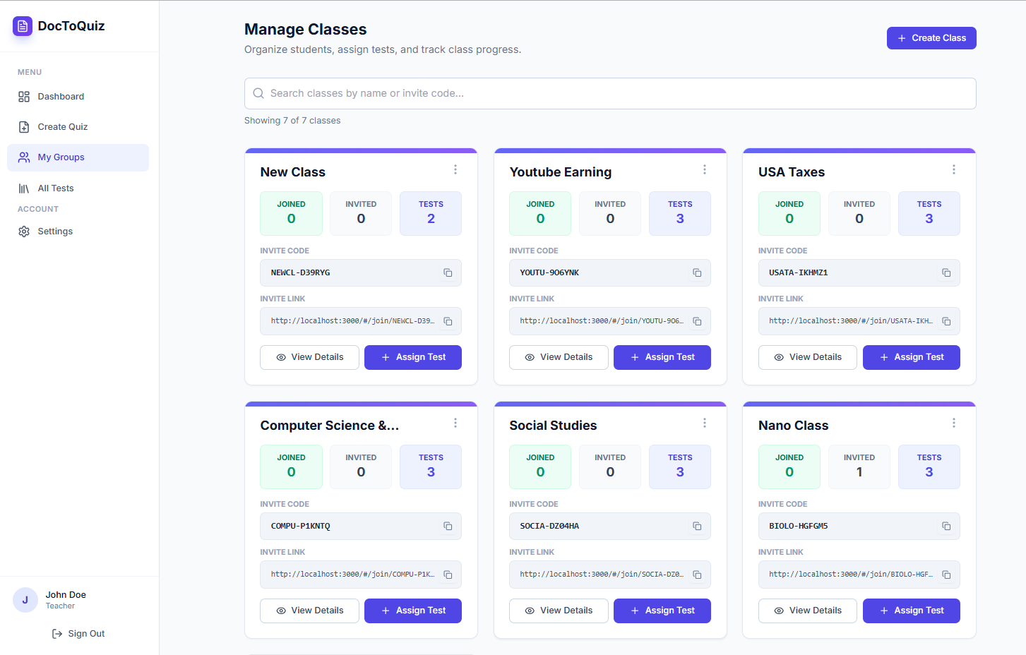 DocToQuiz gallery image