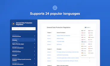 Official GDPR Text in 24 languages gallery image