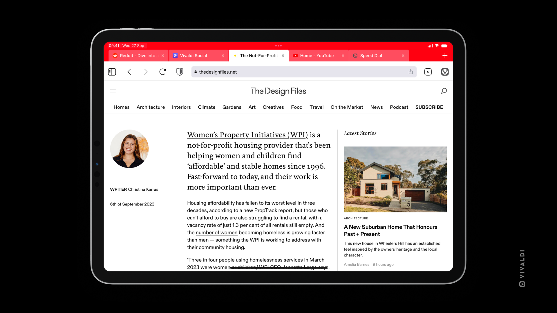 وسائط متصفح Vivaldi على iOS - متصفح الويب القوي والشخصية والخاصة على iOS 7