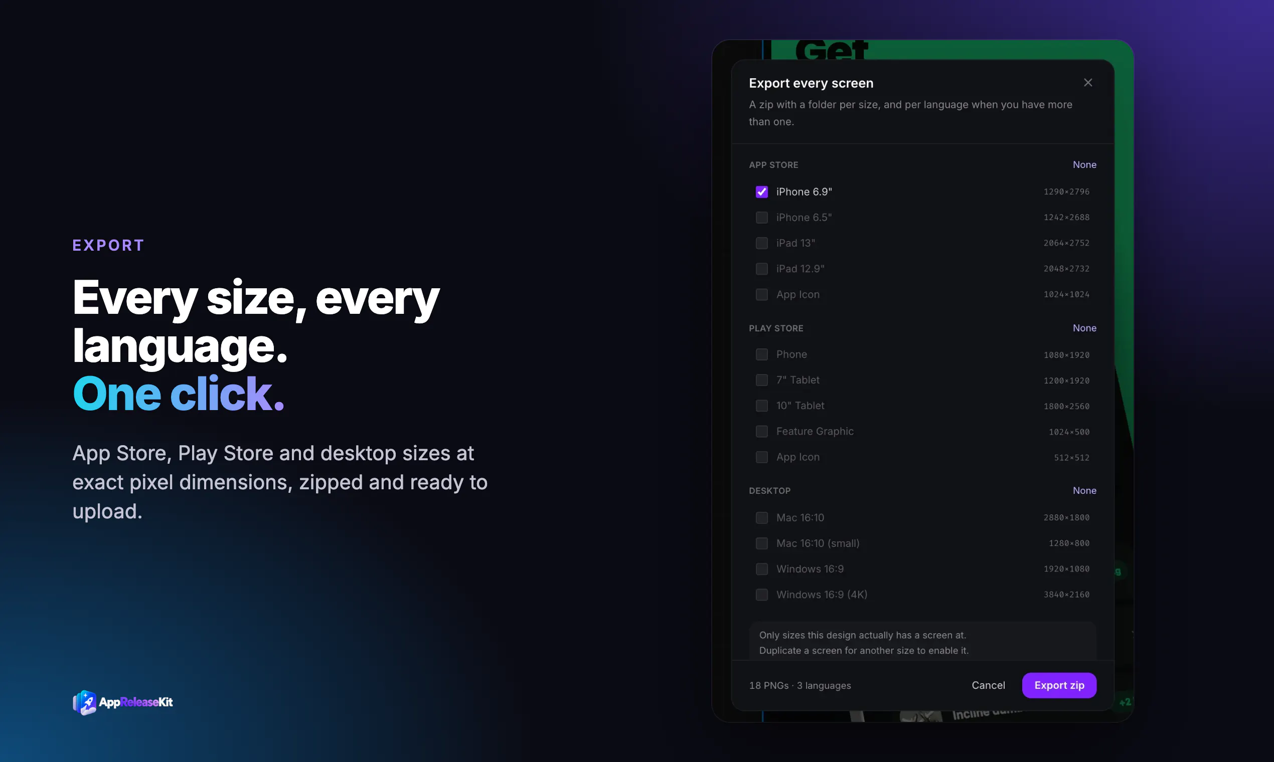 AppReleaseKit gallery image