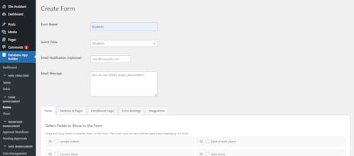 WP Application Builder gallery image