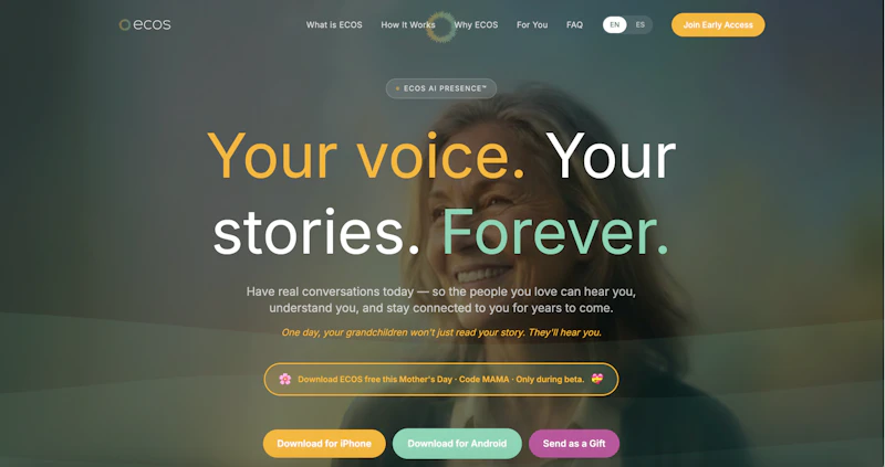 ECOS screenshot 1