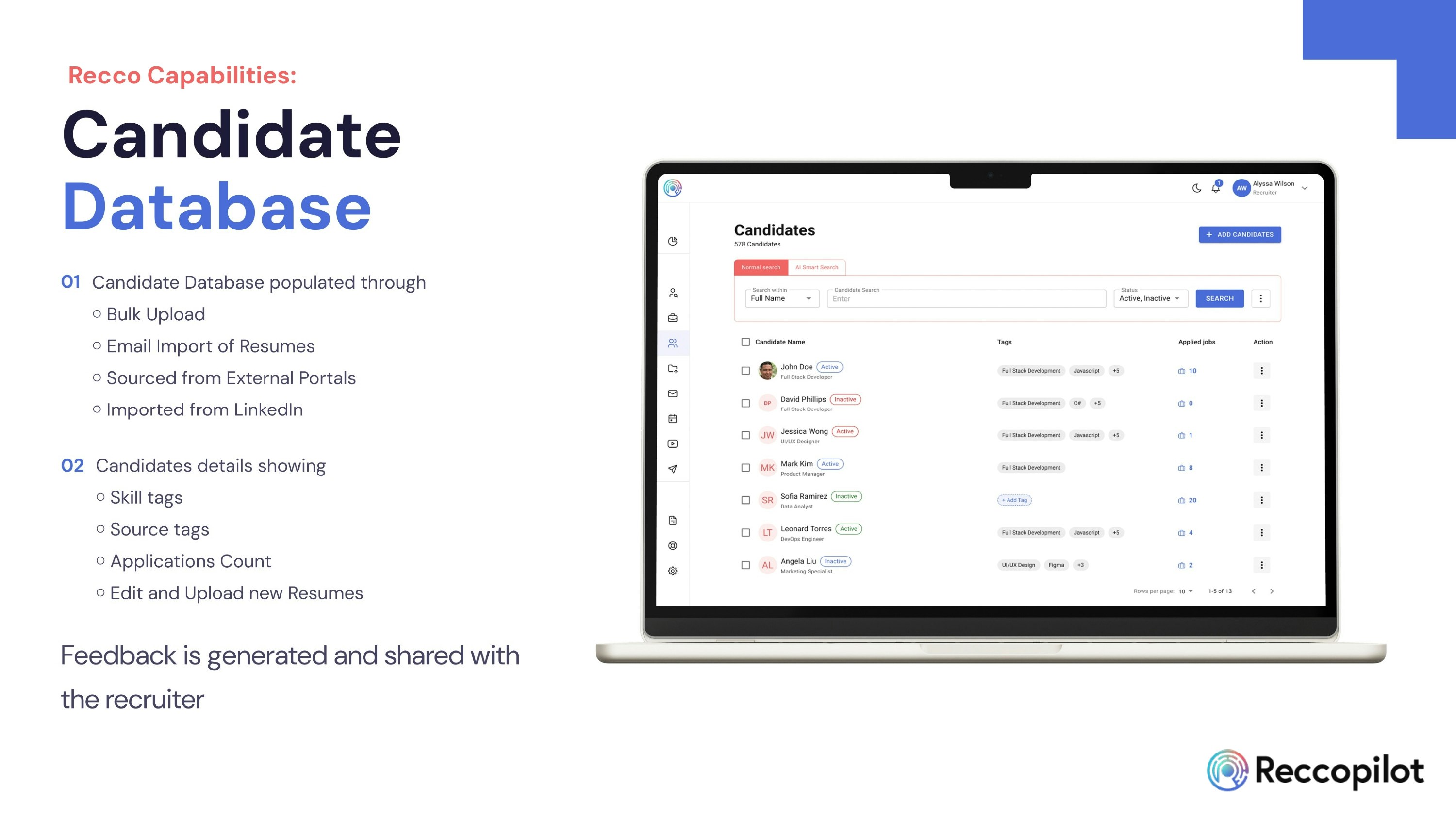 Recopilot - Uw 'Opening-to-Hire' AI Recruiter Agent media 15