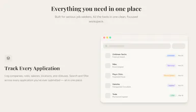 My Job Tracking gallery image
