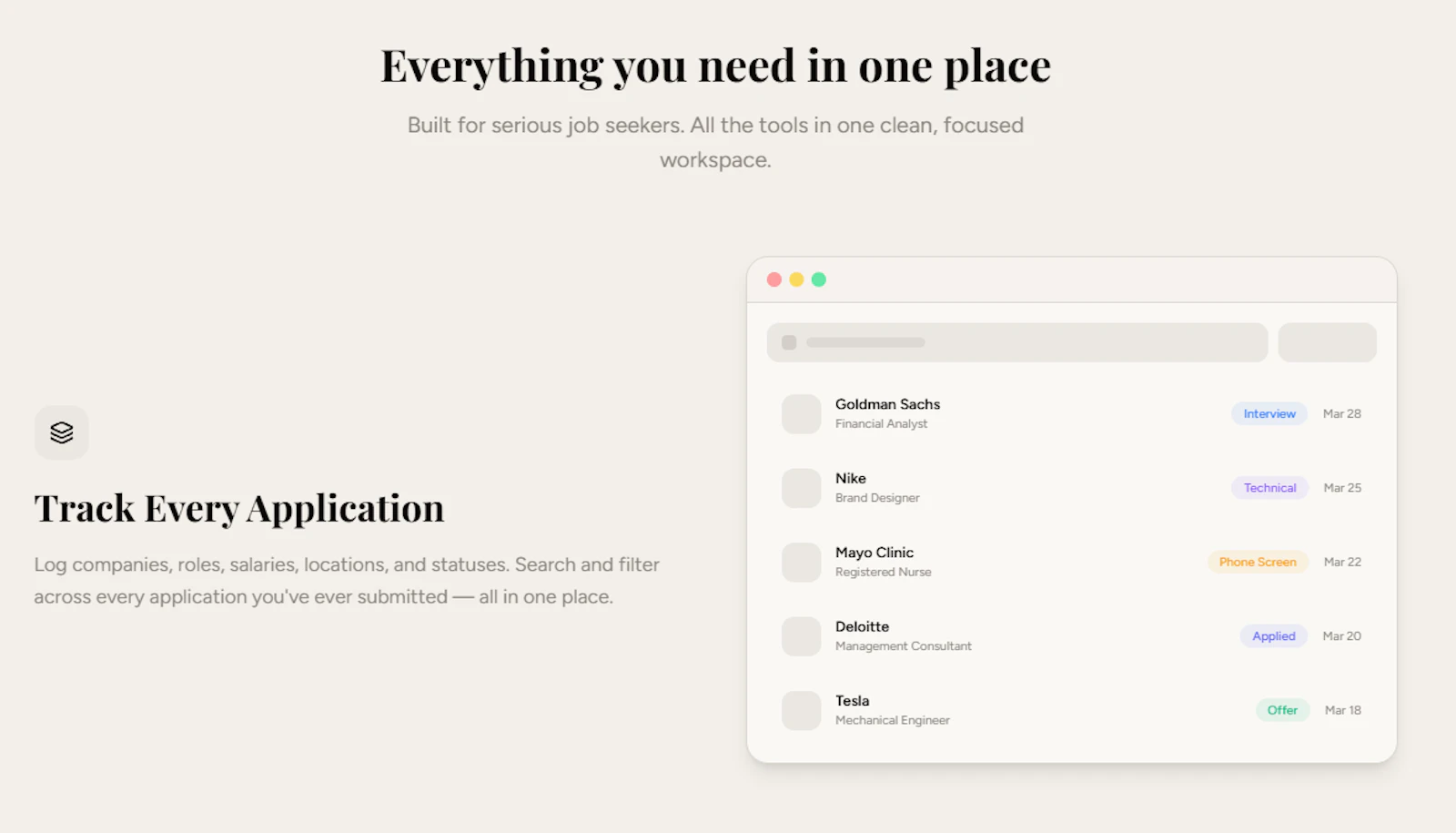 My Job Tracking screenshot 4