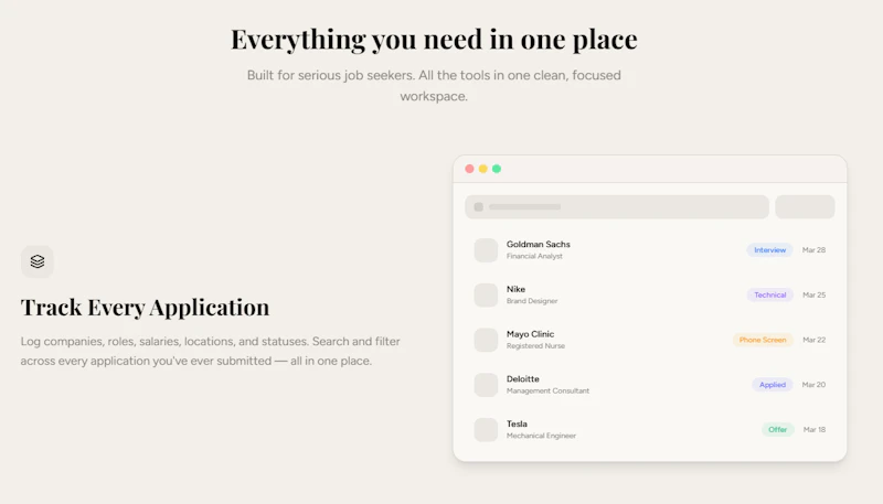 My Job Tracking screenshot 4