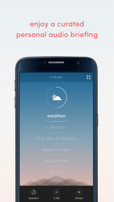 Scarlet - your new voice assistant for calendar, weather, news briefings & more gallery image