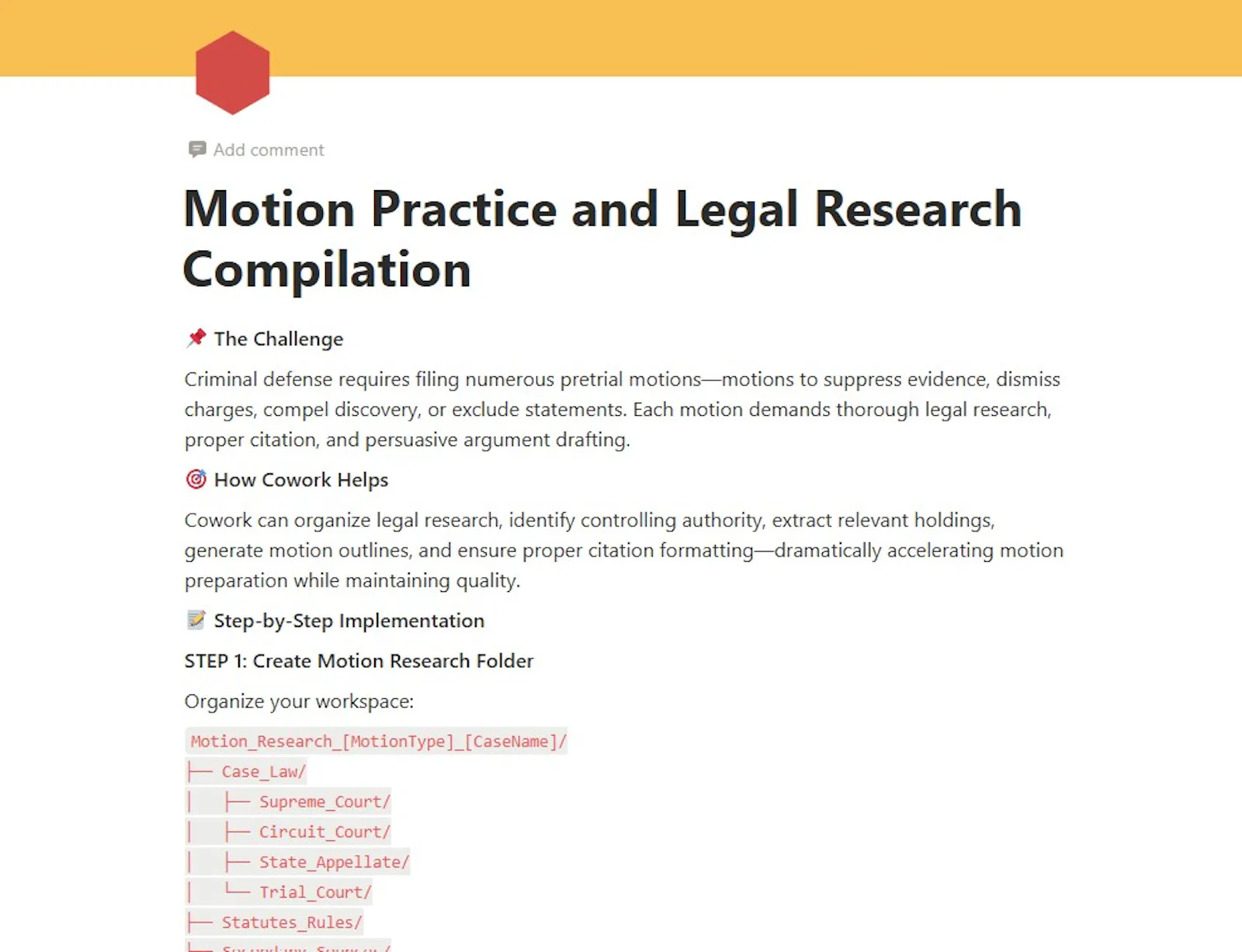 Claude Cowork for Lawyers screenshot 6