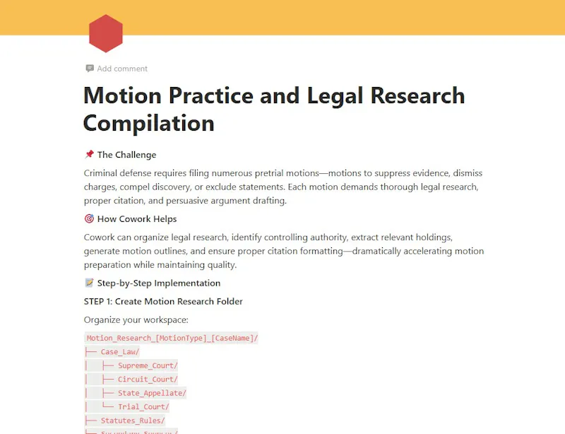 Claude Cowork for Lawyers screenshot 6