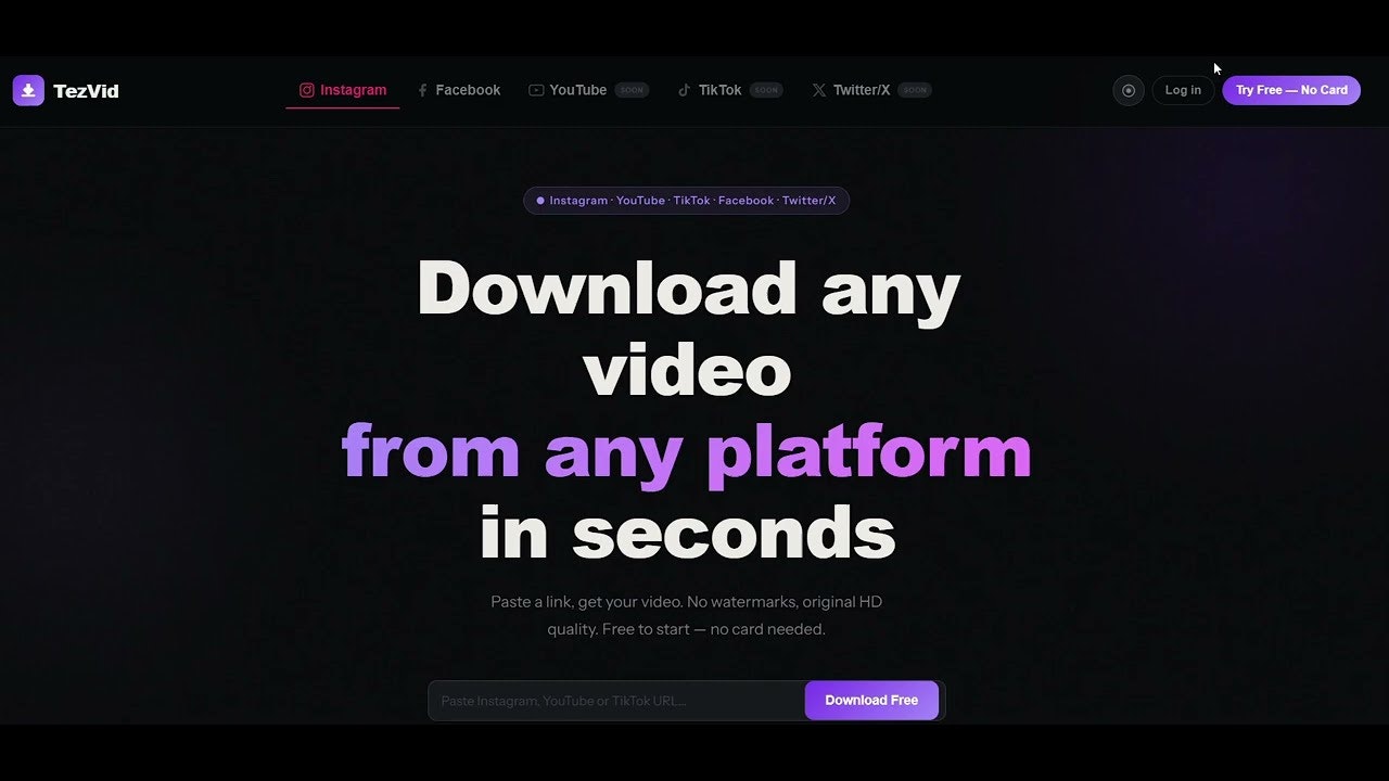 TezVid-Free Insta, FB, YT Video Download gallery image