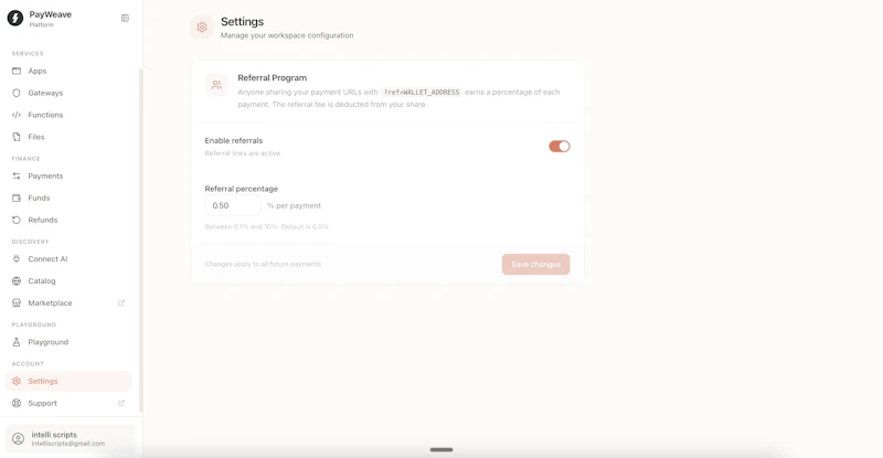 PayWeave screenshot 2