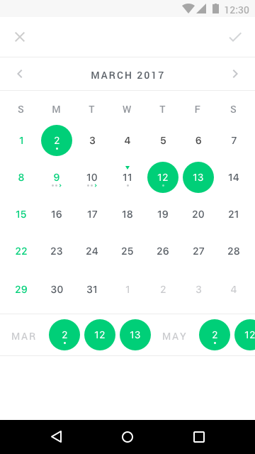 CosmoCalendar gallery image